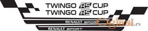 Renault sport nalepnice tuning